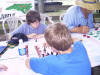 Kids playing at Checker Display 07Cedarock 18.jpg (53741 bytes)