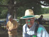 08 Alamance Farm Hertiage Day - Joe Eiden Alamance Beekeepers President & Don Moore 2yr Director 08.jpg (72529 bytes)