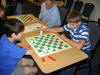 10 yrs old Alex Holmes, New Albany, IN vs  14 yrs old Trey Stanley, Greensboro,NC (Final Playoff)  09NC 035.jpg (158432 bytes)