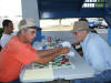 Mike Ross vs Bill Stanley & Vic Habgood vs Teal Stanley, 4thRd - 10 NC Open 32.jpg (107193 bytes)