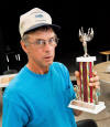 Mike Ross with trophy - 2010 MayberryDays Checker Ty.jpg (92189 bytes)
