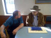 Tommy Herlocker, part owner & manager of Libby Hill-Randleman talking to Bill Stanly.jpg (63577 bytes)