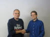 Steve Holliday shaking hands with Dr Richard Beckwith - 2012 11Man WTM.jpg (6744 bytes)