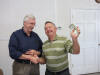 Larry Michael congratulates John Webster with 2nd Place and District 4 Champion with Cash Prize.jpg (108693 bytes)