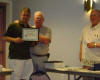 Michael Holmes receives certificate 41.jpg (96025 bytes)