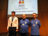 WMSG Lille 2012 (Men) Checkers Medalists Bronze - Bashim Durdyev (Turkmenistan), Gold - Michele Borghetti (Italy), Silver - Sergio Scarpetta (Italy).jpg (191032 bytes)