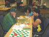 1st Rd - Mike Ross, Burlington, NC vs Alex Weaver, Hackensack, NJ  Alex's wife Vicky  09NC 014.jpg (200653 bytes)