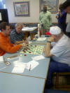 Dustin Belcher vs Ted Williamson, Tim Laverty helping, Joe McClellan watching.jpg (58066 bytes)