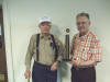 NCCA President, Cecil Lowe presents trophy to Bill Salot 09NC.jpg (61081 bytes)
